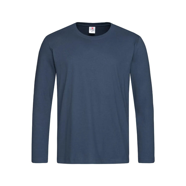 T-shirt Classic-t Long Sleeve navy blue / S - personalizzabile con logo