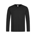 T-shirt Classic-t Long Sleeve nero / S - personalizzabile con logo