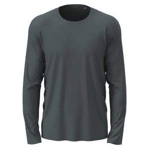 T-shirt Classic-t Long Sleeve slate grey / S - personalizzabile con logo