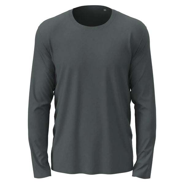 T-shirt Classic-t Long Sleeve slate grey / S - personalizzabile con logo