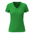 T-shirt Classic-t V-neck kelly green / XS - personalizzabile con logo
