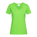 T-shirt Classic-t V-neck kiwi / S - personalizzabile con logo