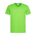 T-shirt Classic-t V-neck kiwi / S - personalizzabile con logo