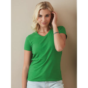 T-shirt Classic-t V-neck - personalizzabile con logo