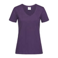 T-shirt Classic-t V-neck rosa / S - personalizzabile con logo