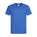 T-shirt Classic-t V-neck royal / S - personalizzabile con logo