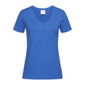 T-shirt Classic-t V-neck royal / XS - personalizzabile con logo