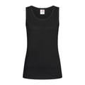 T-shirt Classic Tank Top nero / XS - personalizzabile con logo