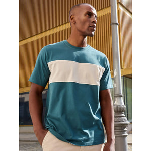 T-shirt Colour-block Unisex - personalizzabile con logo