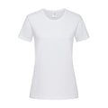 T-shirt Comfort-t 185 Women bianco / XS - personalizzabile con logo