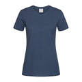 T-shirt Comfort-t 185 Women blu / S - personalizzabile con logo