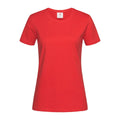 T-shirt Comfort-t 185 Women rosso / S - personalizzabile con logo
