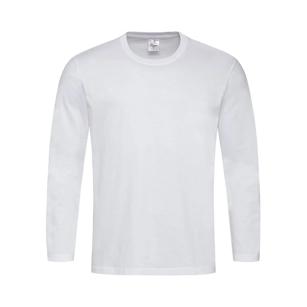 T-shirt Comfort-t Long Sleeve bianco / S - personalizzabile con logo