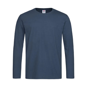 T-shirt Comfort-t Long Sleeve blu / S - personalizzabile con logo