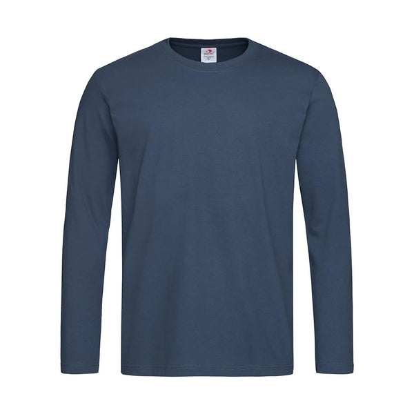 T-shirt Comfort-t Long Sleeve blu / S - personalizzabile con logo