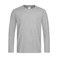T-shirt Comfort-t Long Sleeve grigio / S - personalizzabile con logo
