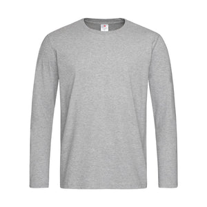 T-shirt Comfort-t Long Sleeve grigio / S - personalizzabile con logo