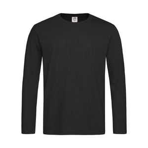 T-shirt Comfort-t Long Sleeve nero / S - personalizzabile con logo