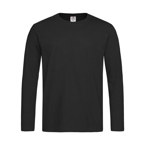 T-shirt Comfort-t Long Sleeve nero / S - personalizzabile con logo