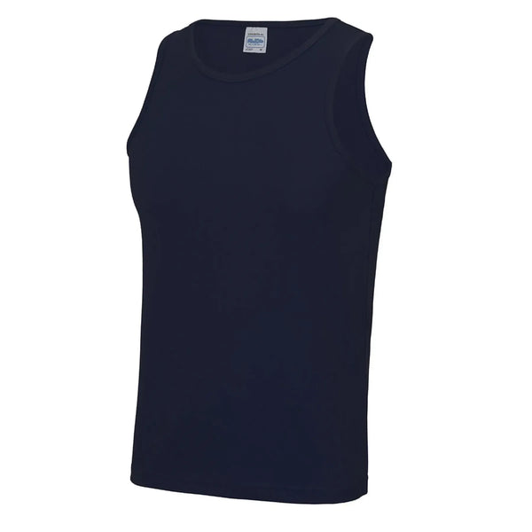 T-shirt Cool Vest blu / S - personalizzabile con logo