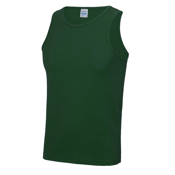 T-shirt Cool Vest verde / S - personalizzabile con logo