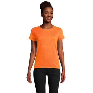 T-Shirt Crusader Donna 150 Arancione / S - personalizzabile con logo