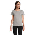 T-Shirt Crusader Donna 150 Grigio Melange / S - personalizzabile con logo