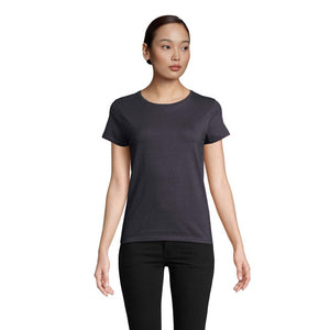 T-Shirt Crusader Donna 150 grigio scuro / S - personalizzabile con logo