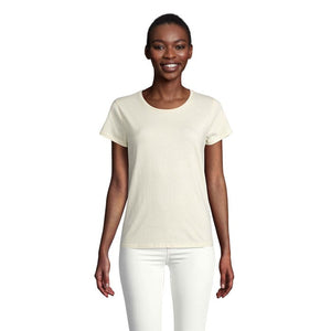 T-Shirt Crusader Donna 150 Naturale / S - personalizzabile con logo