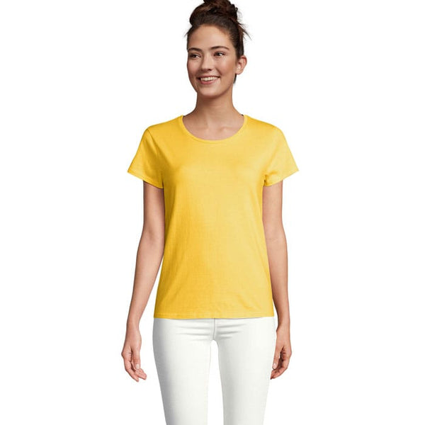 T-Shirt Crusader Donna 150 Oro / S - personalizzabile con logo