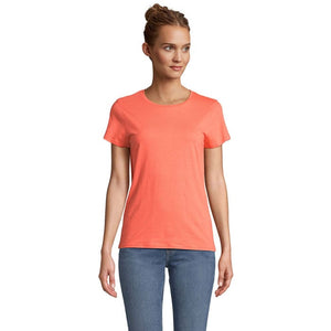 T-Shirt Crusader Donna 150 Pop Orange / S - personalizzabile con logo