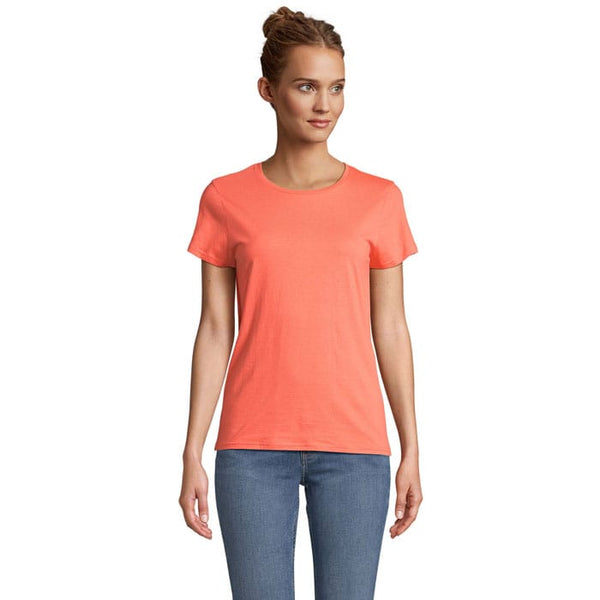 T-Shirt Crusader Donna 150 Pop Orange / S - personalizzabile con logo