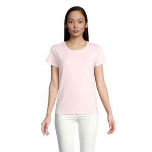 T-Shirt Crusader Donna 150 rosa / S - personalizzabile con logo