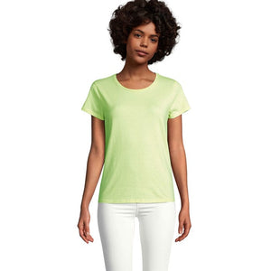 T-Shirt Crusader Donna 150 verde calce / S - personalizzabile con logo