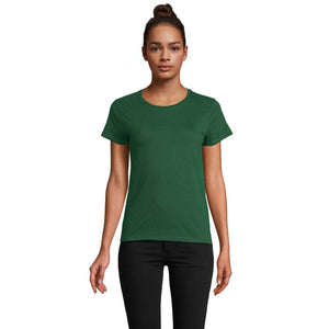 T-Shirt Crusader Donna 150 verde / S - personalizzabile con logo