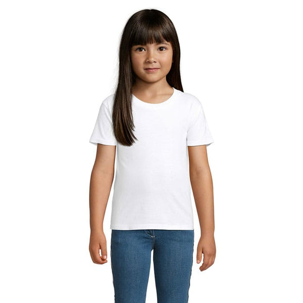 T-Shirt Crusader Kids  150G Bianco / M - personalizzabile con logo