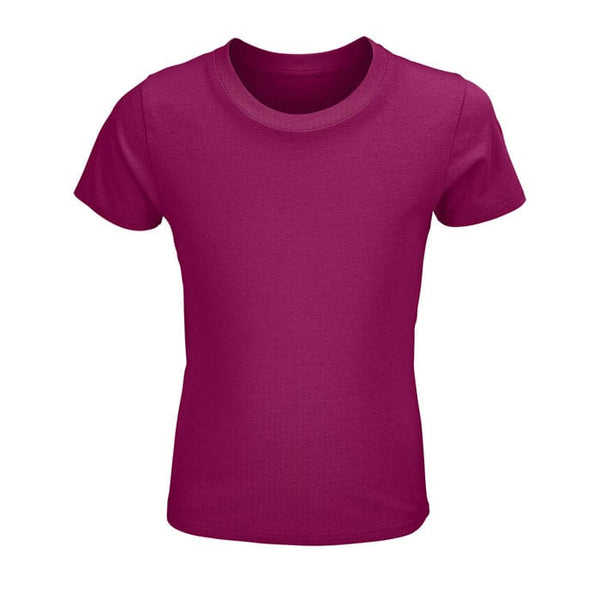 T-Shirt Crusader Kids  150G fucsia / M - personalizzabile con logo
