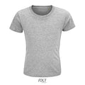 T-Shirt Crusader Kids  150G grigio / M - personalizzabile con logo