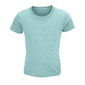 T-Shirt Crusader Kids  150G Heather Light Green / M - personalizzabile con logo