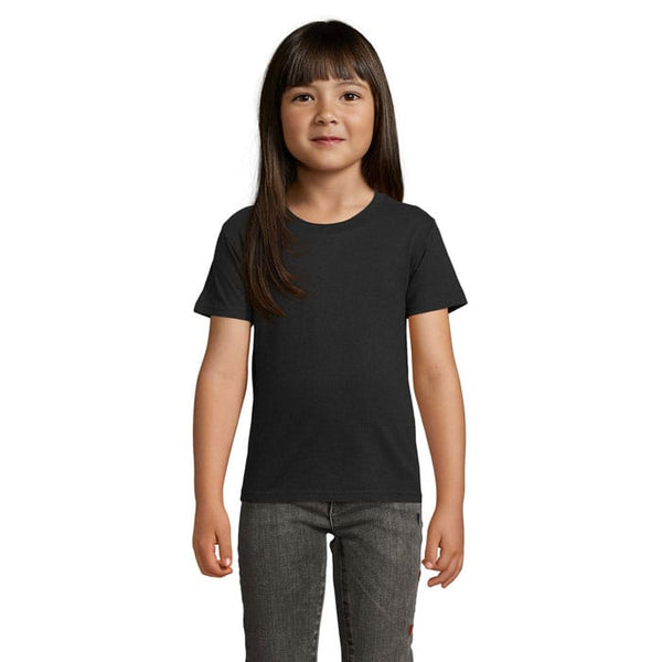 T-Shirt Crusader Kids  150G nero / M - personalizzabile con logo