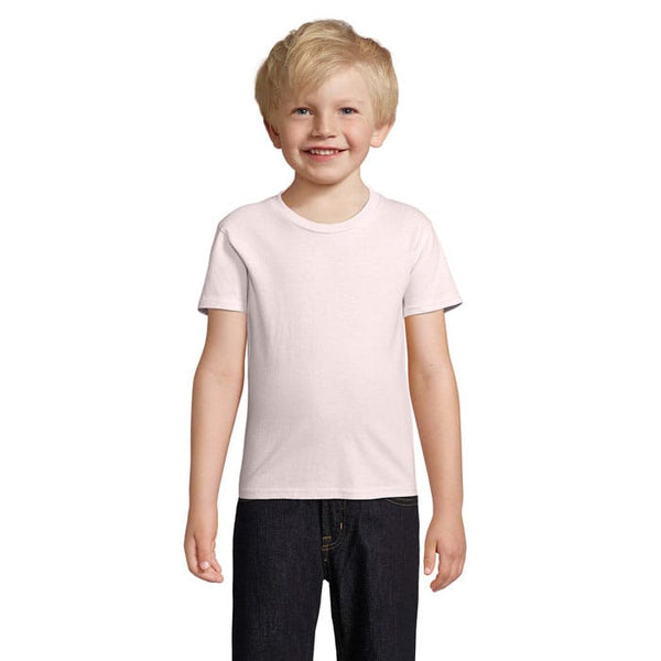 T-Shirt Crusader Kids  150G rosa / M - personalizzabile con logo