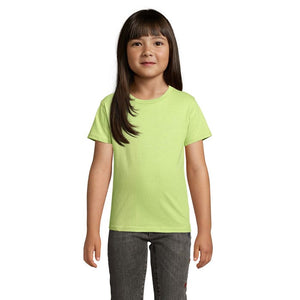 T-Shirt Crusader Kids  150G verde calce / M - personalizzabile con logo