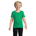 T-Shirt Crusader Kids  150G verde / M - personalizzabile con logo