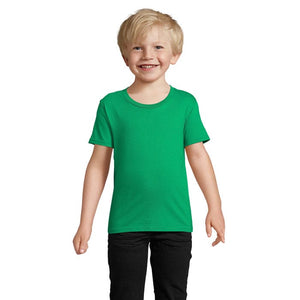 T-Shirt Crusader Kids  150G verde / M - personalizzabile con logo