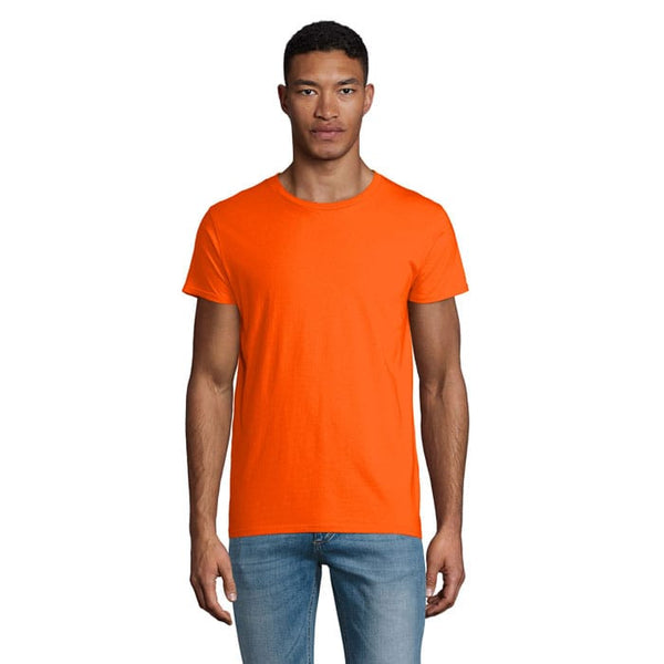 T-Shirt Crusader Uomo  150 Arancione / XS - personalizzabile con logo