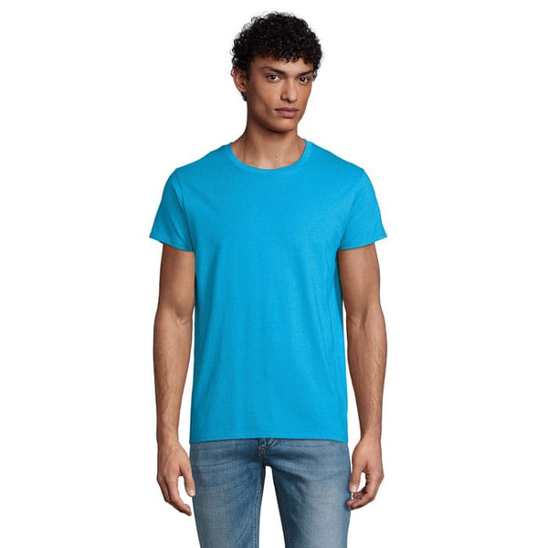 T-Shirt Crusader Uomo  150 azzurro / XS - personalizzabile con logo