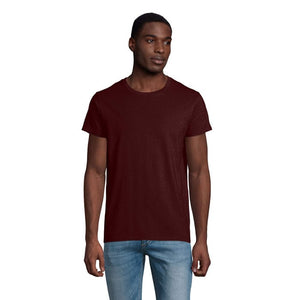 T-Shirt Crusader Uomo  150 bordeaux / XS - personalizzabile con logo