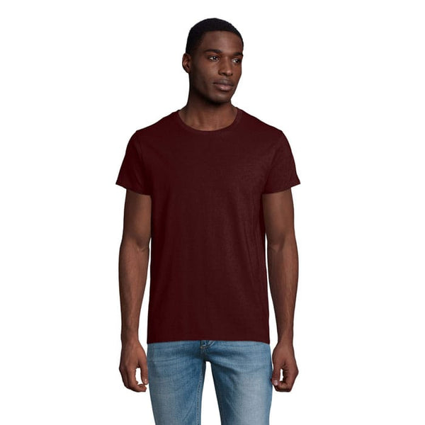 T-Shirt Crusader Uomo  150 bordeaux / XS - personalizzabile con logo