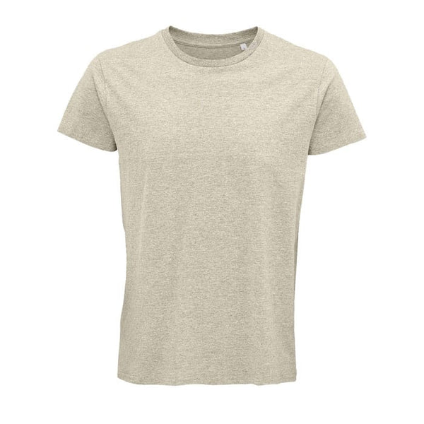 T-Shirt Crusader Uomo  150 Heather Beige / XS - personalizzabile con logo
