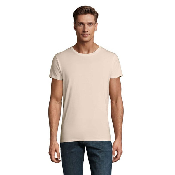T-Shirt Crusader Uomo  150 Naturale / XS - personalizzabile con logo